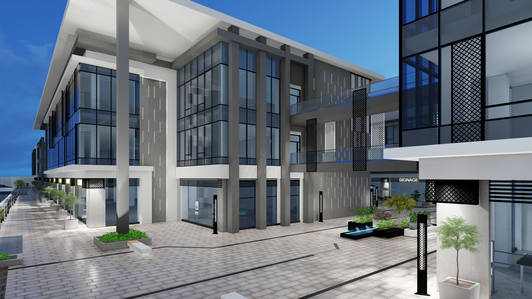 Agora Mall · Architectural design study