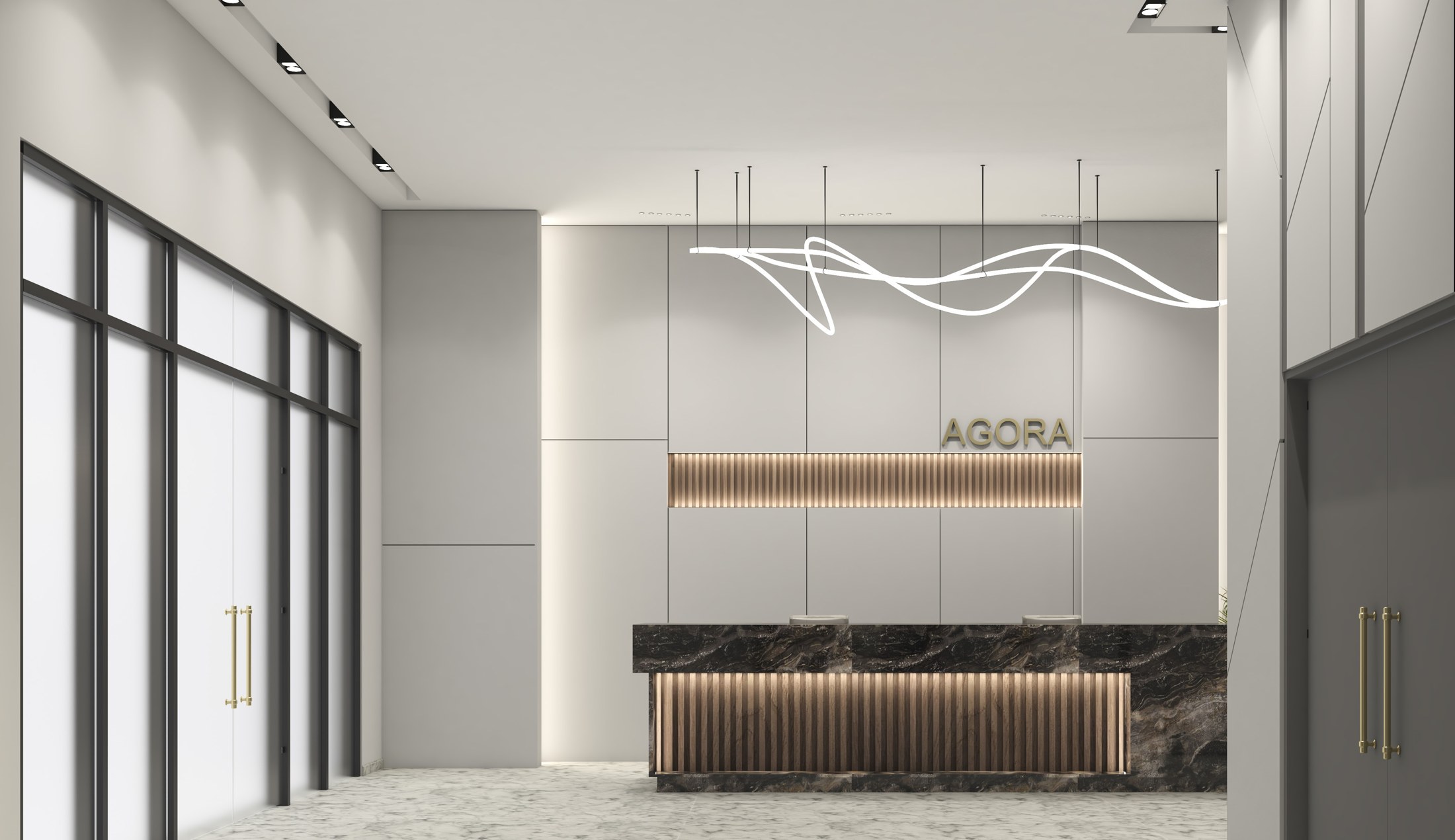 Agora Mall — reception proposal