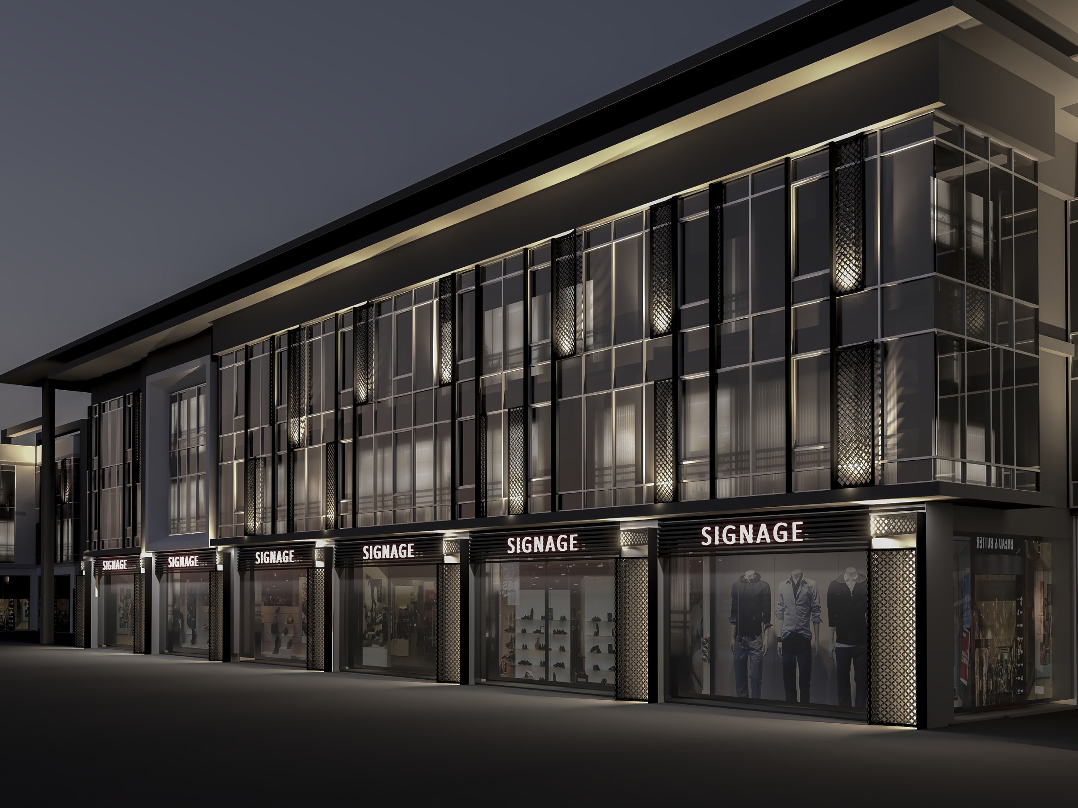 Agora Mall — facade study