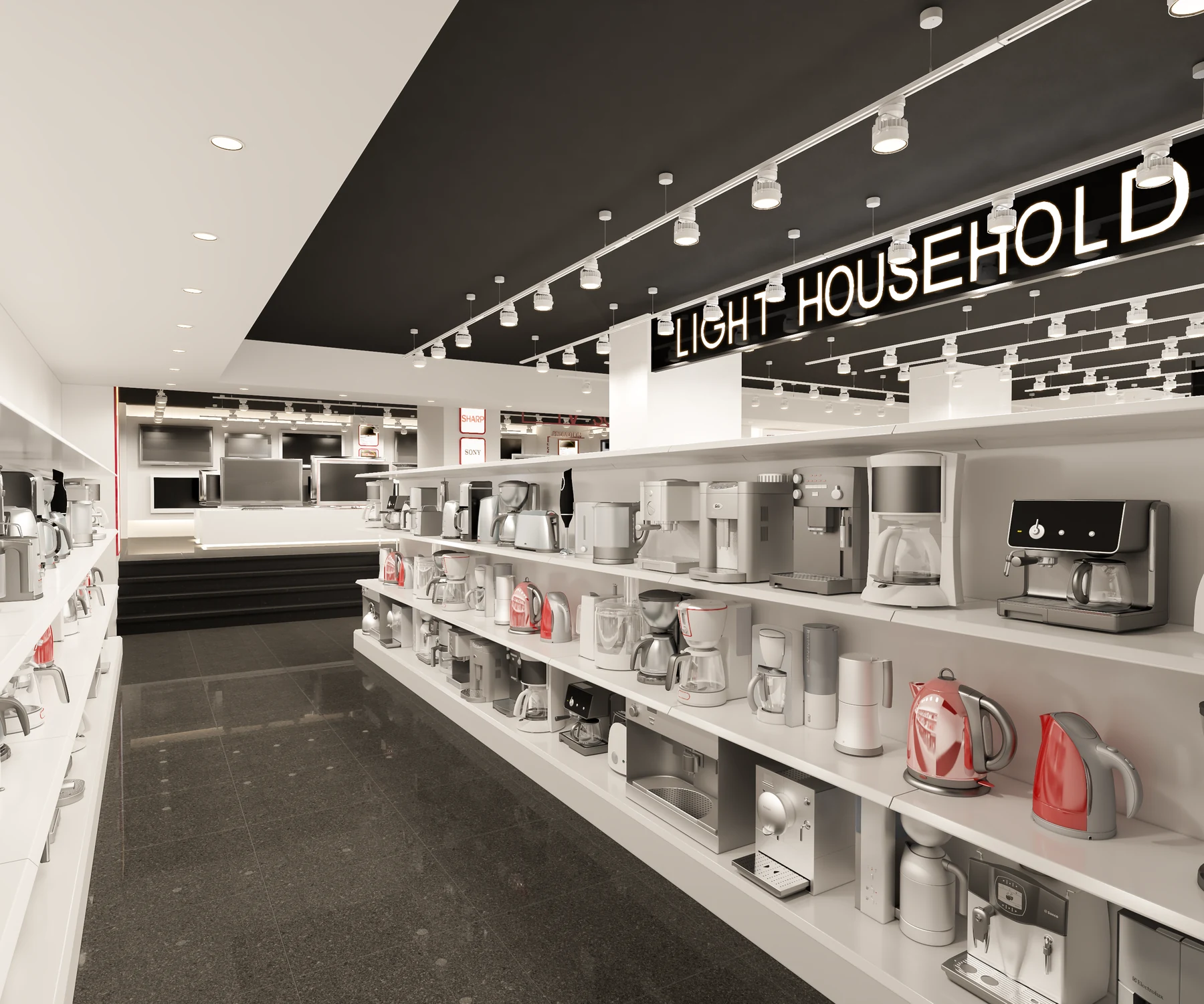 Arafa Group · Wonderland · Household display · design render