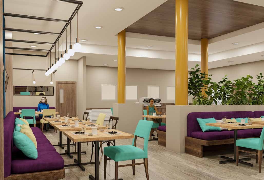 City Hotel, Duqm · dining room design visualisation
