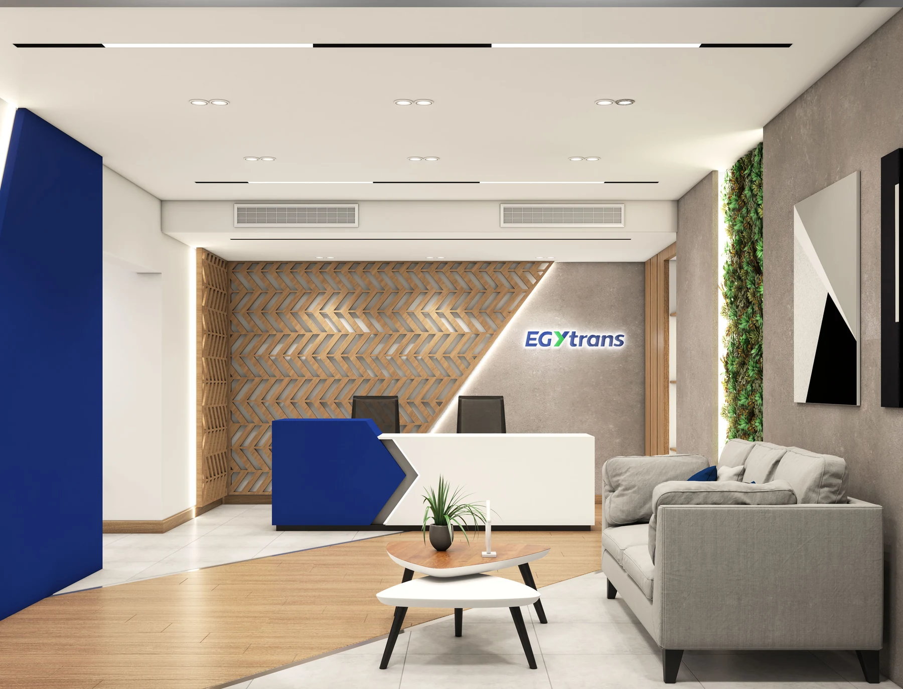 Egytrans · Alexandria · Reception · design render