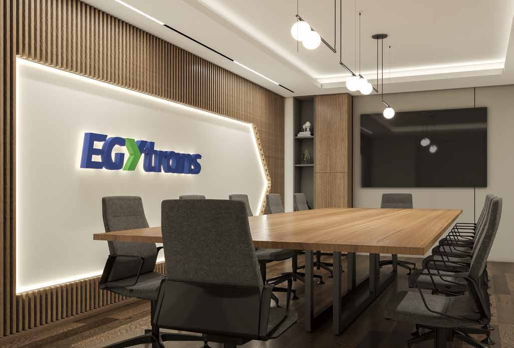 Egytrans, Alexandria · meeting room design visualisation