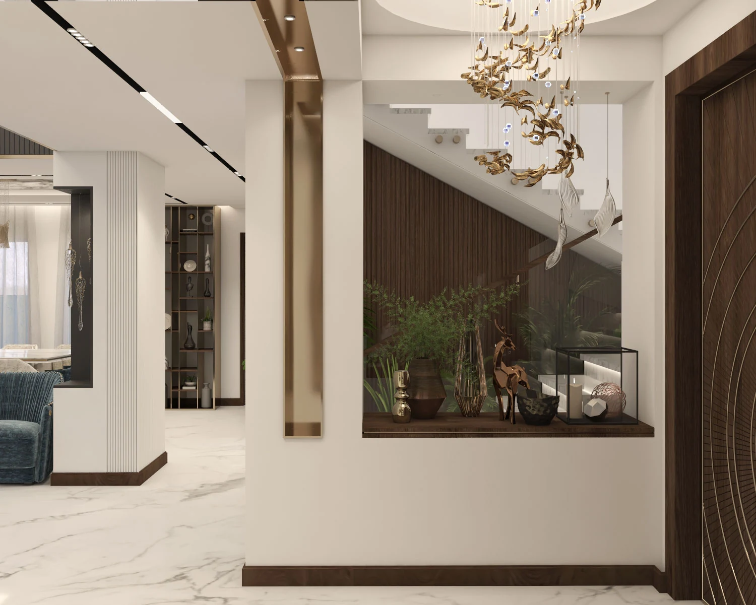 El Gouna · Residence · Stair detail · design render