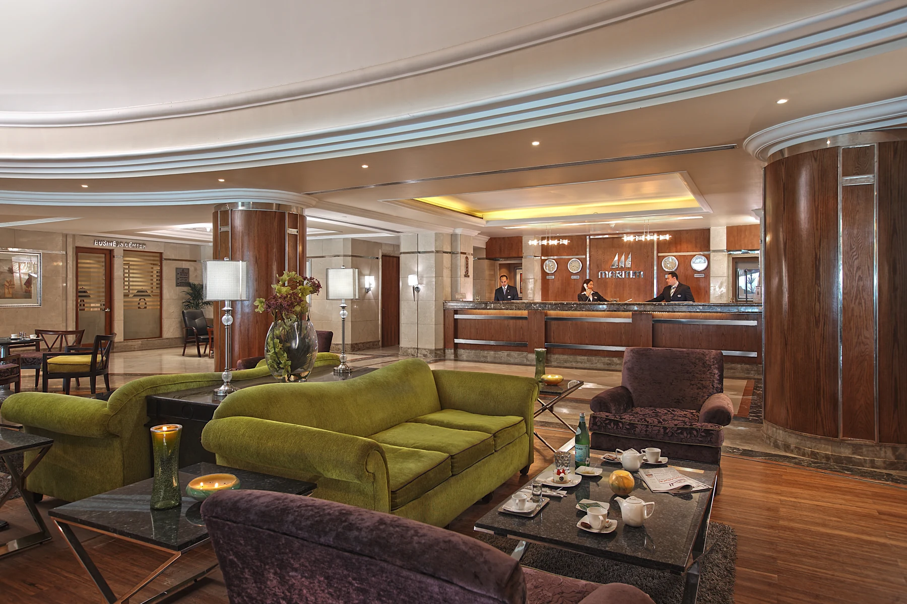 Hilton Alexandria · Public lounge · photograph