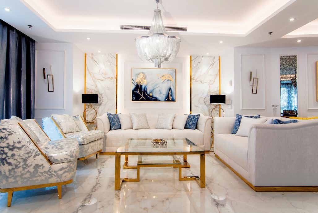 San Stefano Apartment living room · project photograph