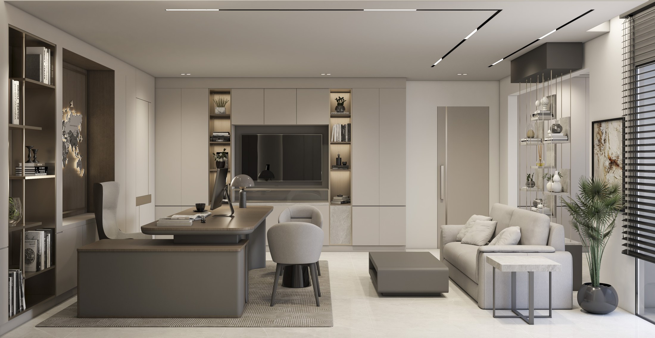 Smart Angles — private office
