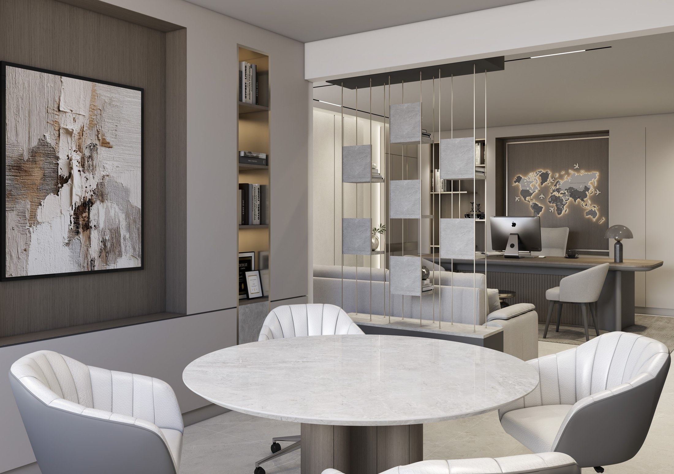 Smart Angles — informal meeting setting